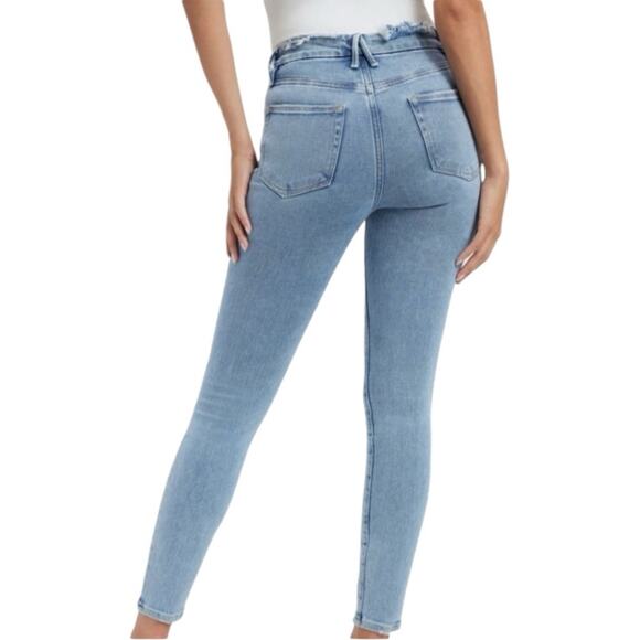 NWT Good American Good Legs Skinny Jeans in Indigo Size 12/31 Retail $135 - Picture 3 of 6